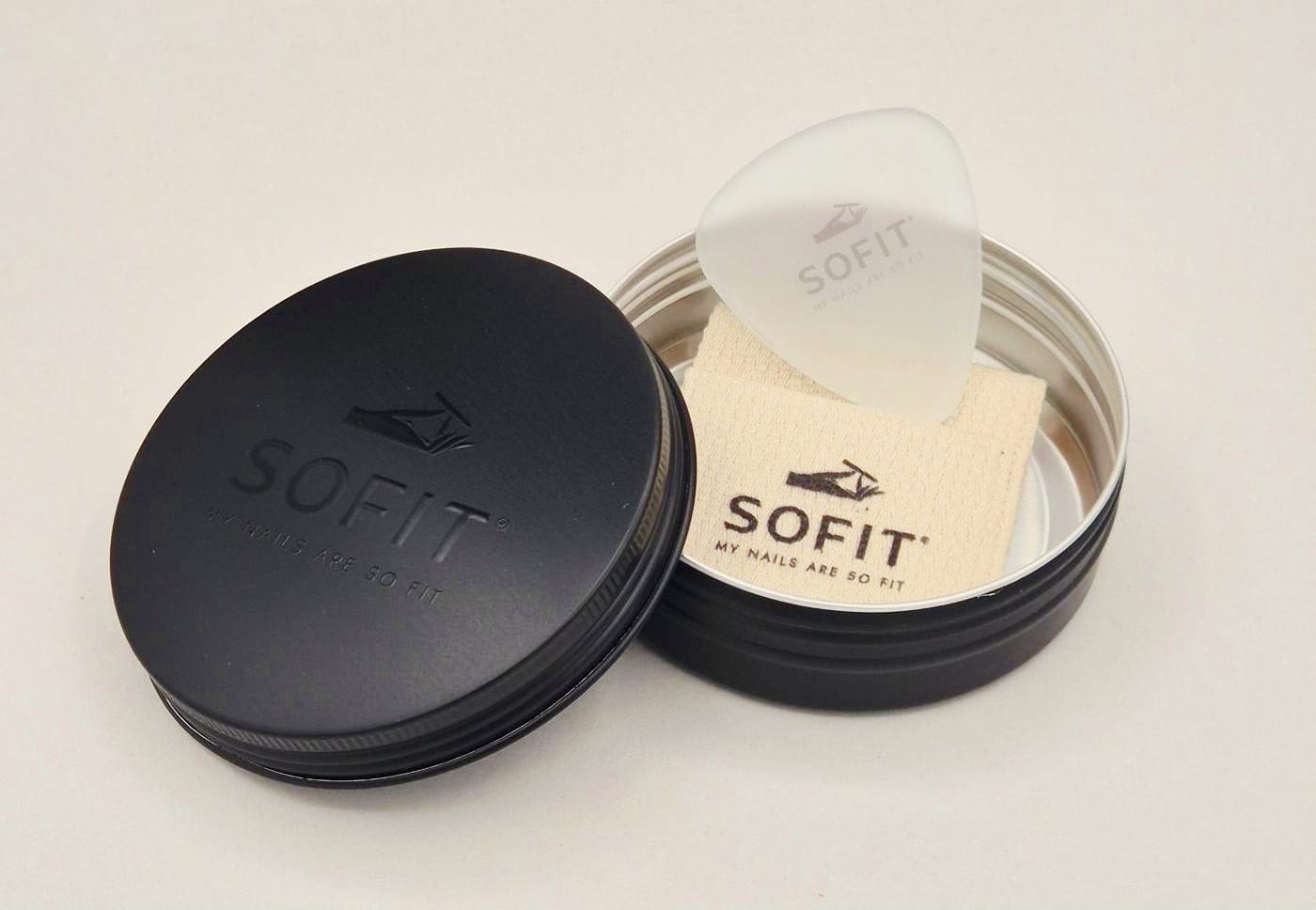 PICK – Glass Nail File in the Shape of a Guitar Pick